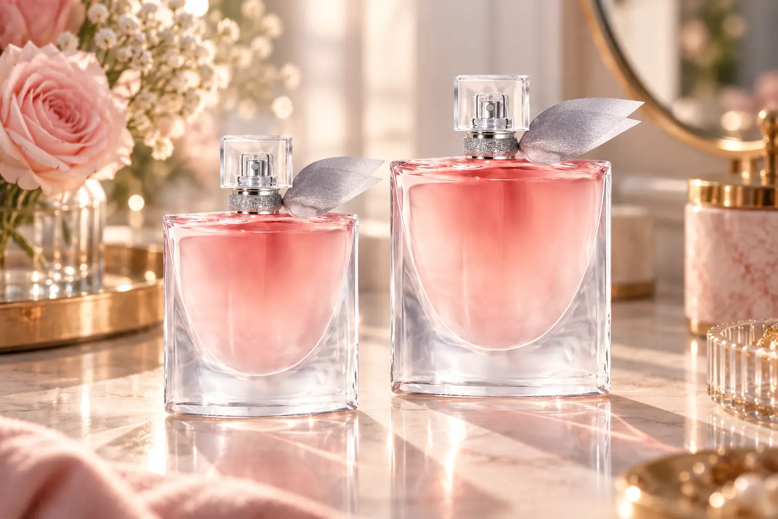 La Vie Est Belle 50 ml ou 100 ml: volume menor ou frasco recarregável
