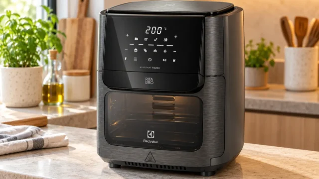 Air Fryer Electrolux Rita Lobo: cesto de 5,6L ou Oven de 12L