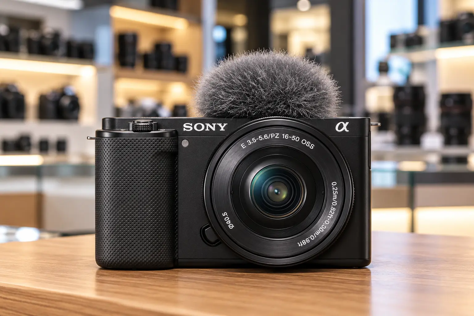 Sony ZV-E10 16-50mm ou Canon R50 e R100 com lente 18-45mm