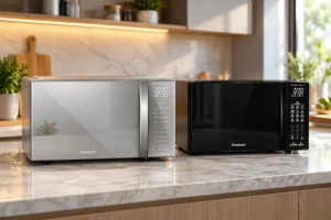 Panasonic 34L: receitas automáticas ou aquecimento de dois pratos