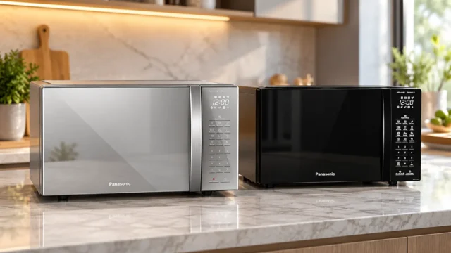 Panasonic 34L: receitas automáticas ou aquecimento de dois pratos