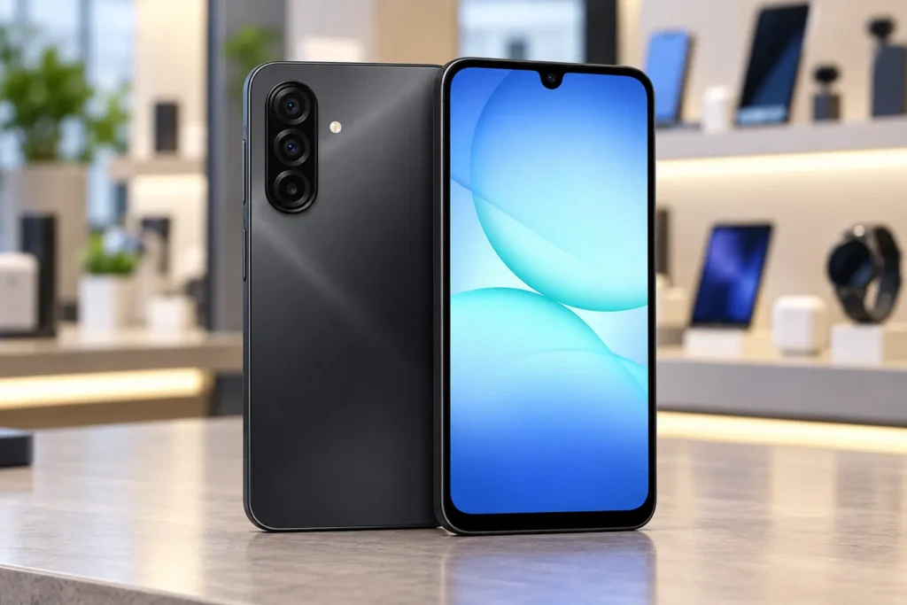 Galaxy A17 com 5G mantém 128GB; versão 4G chega a 256GB