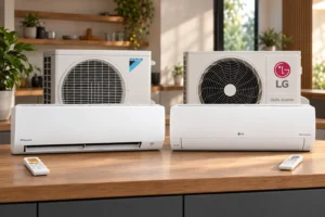 Daikin Full ou LG Dual Inverter: conectividade, filtros e consumo