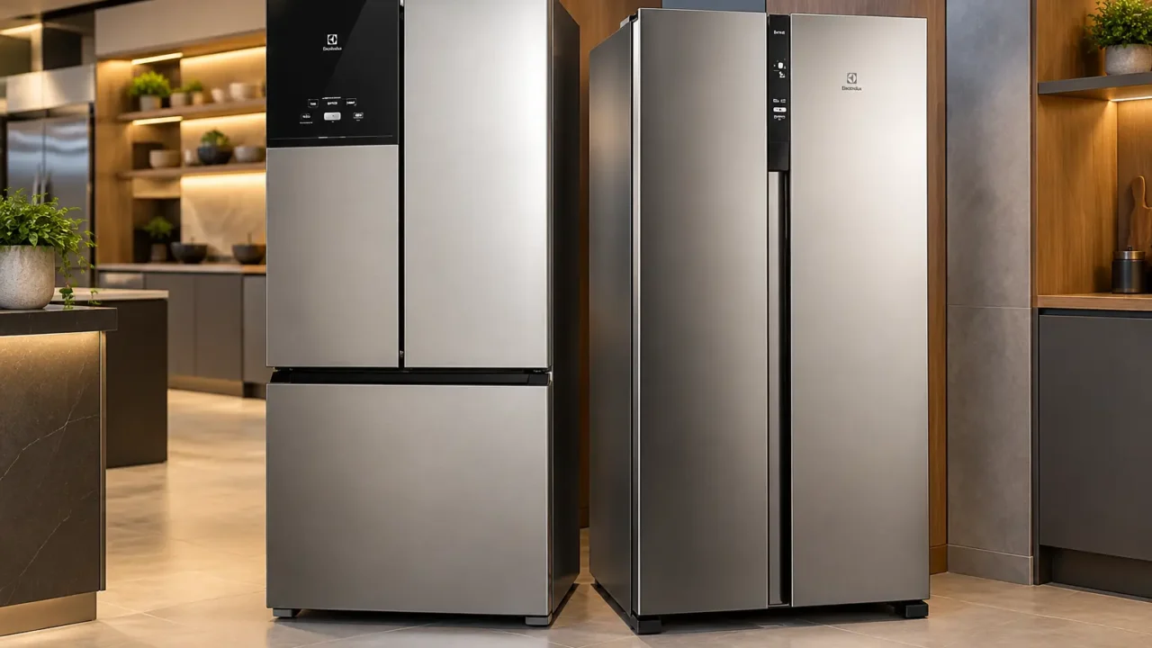 Electrolux IS4S ou IM7S: Side by Side de 435L ou 3 portas de 480L