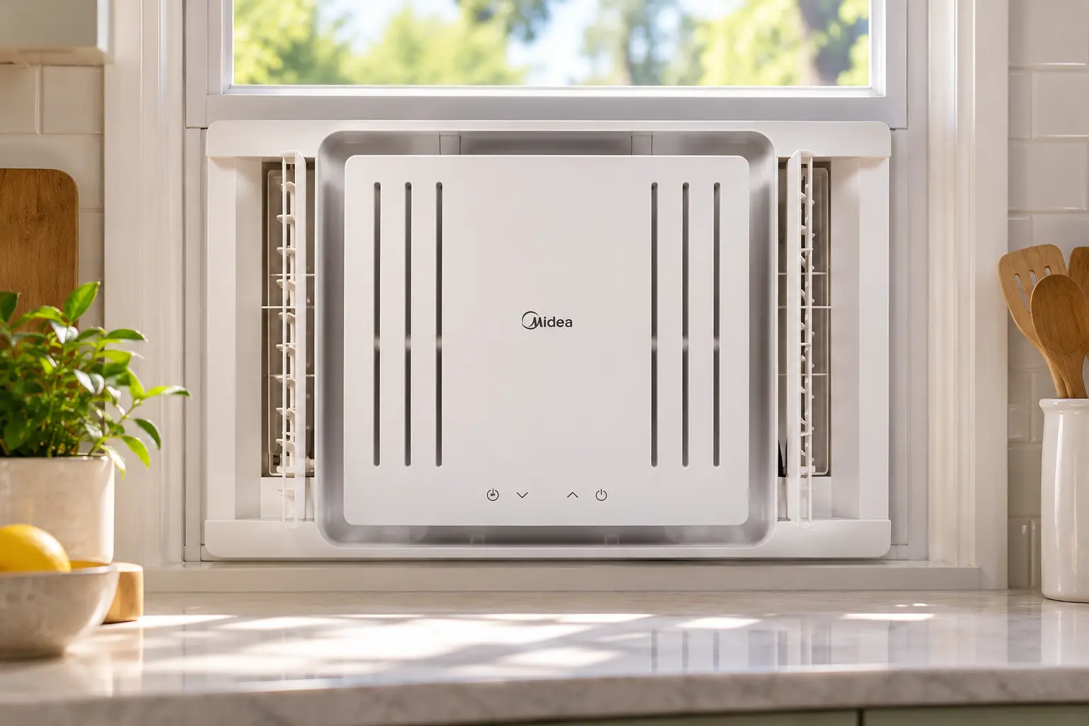 Midea de janela: 10.000 BTUs com Wi-Fi ou 7.500 BTUs mecânico