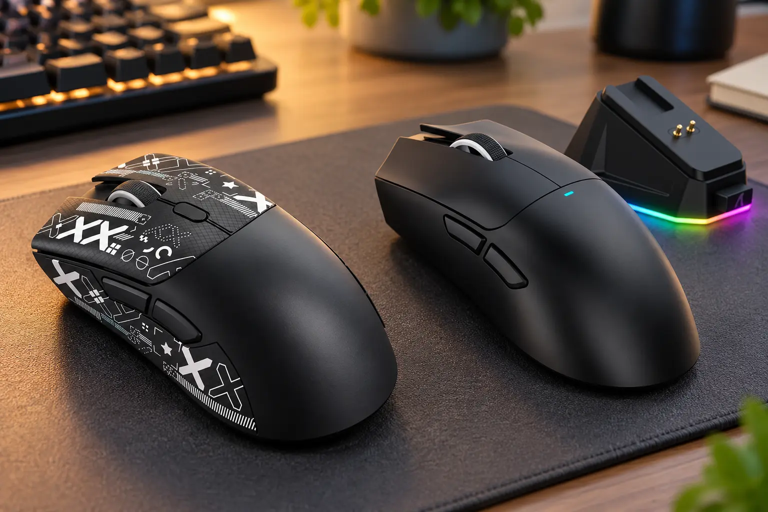 Attack Shark X11 ou R1: a diferença está no dock e na conexão