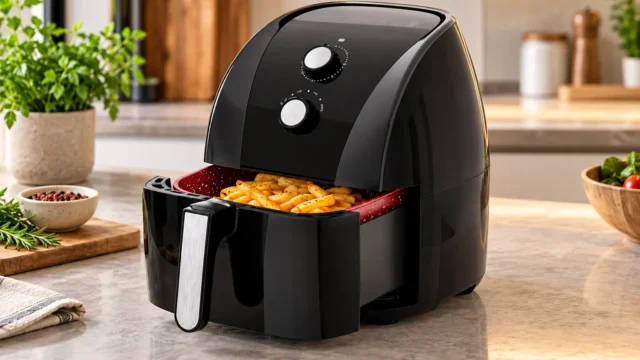 Britânia BFR50 de 5,5L tem cesto; a Oven de 12L também é forno