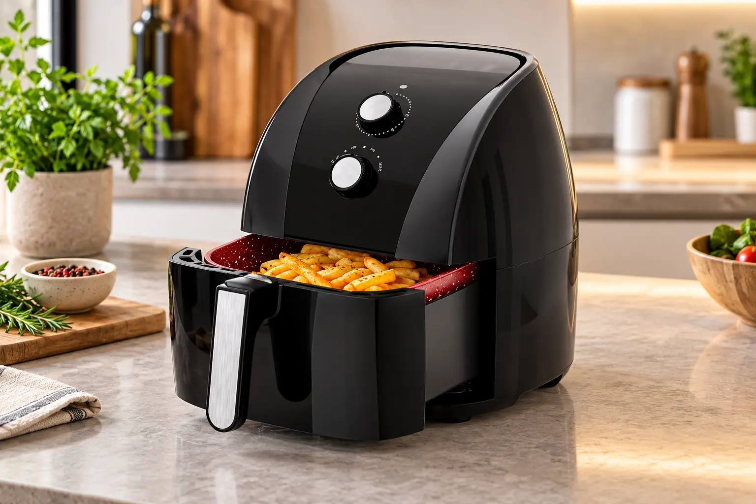 Britânia BFR50 de 5,5L tem cesto; a Oven de 12L também é forno