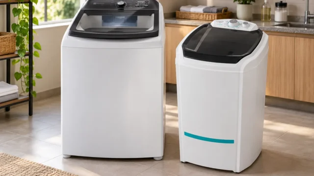 Suggar 20kg ou Electrolux 18kg: capacidade ou lavagem automática
