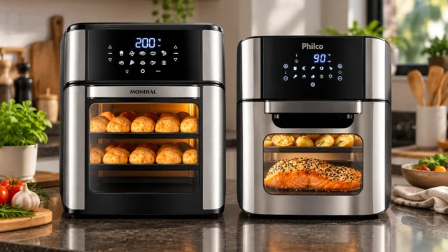 Mondial ou Philco Oven 12L: o que muda nos acessórios e funções