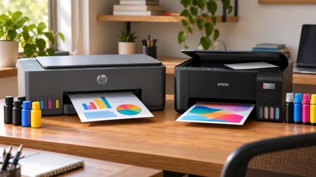 HP Smart Tank 581 ou Epson L3250: a diferença está na conexão Wi-Fi