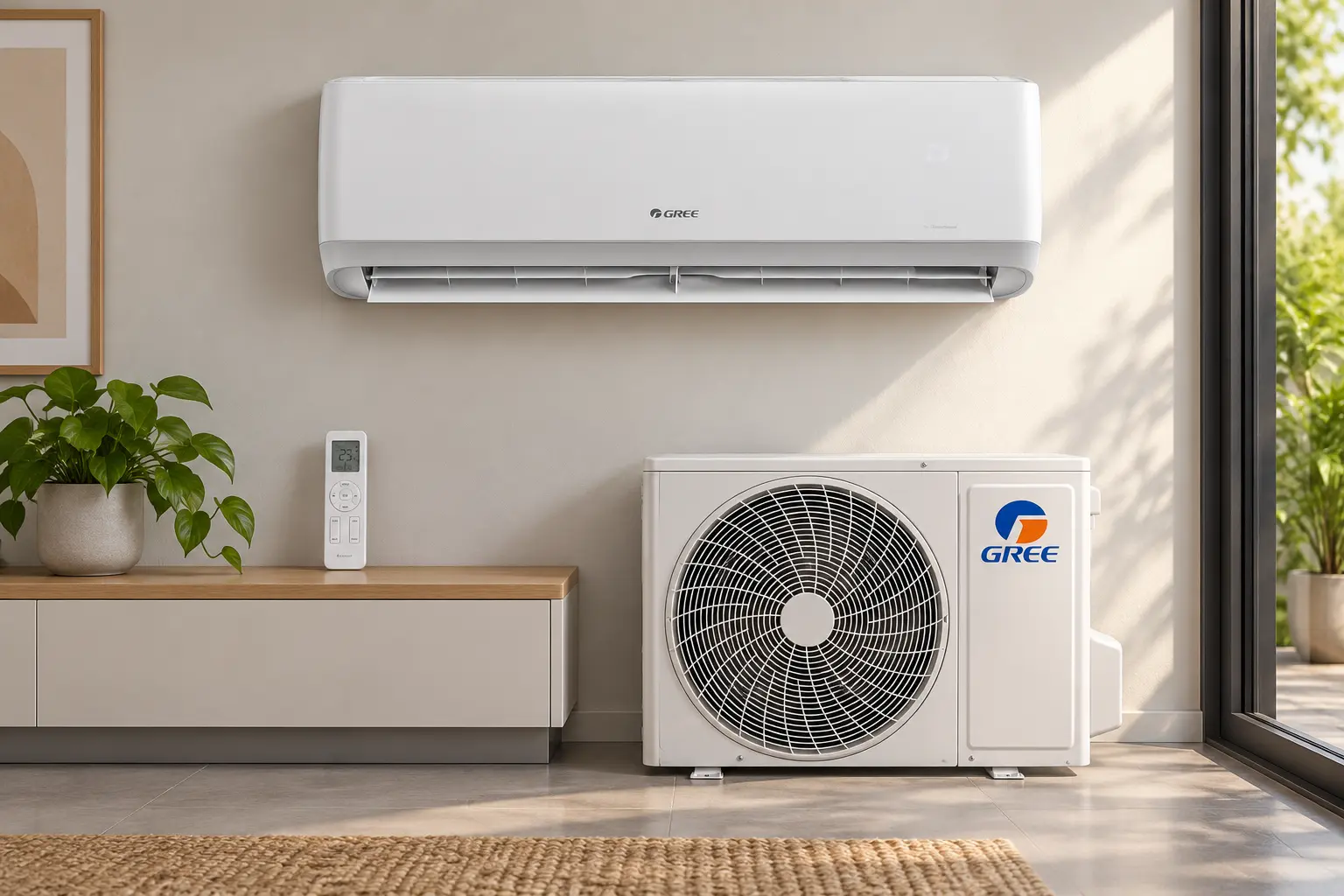 Gree ou LG 9.000 BTUs: só frio ou também aquecimento?