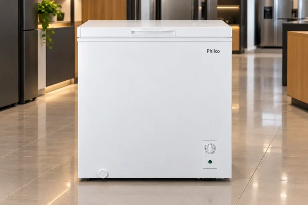 Freezer Philco de 199L ou 99L: o espaço para alimentos decide