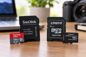 MicroSD SanDisk ou Kingston 128GB: o que muda na velocidade