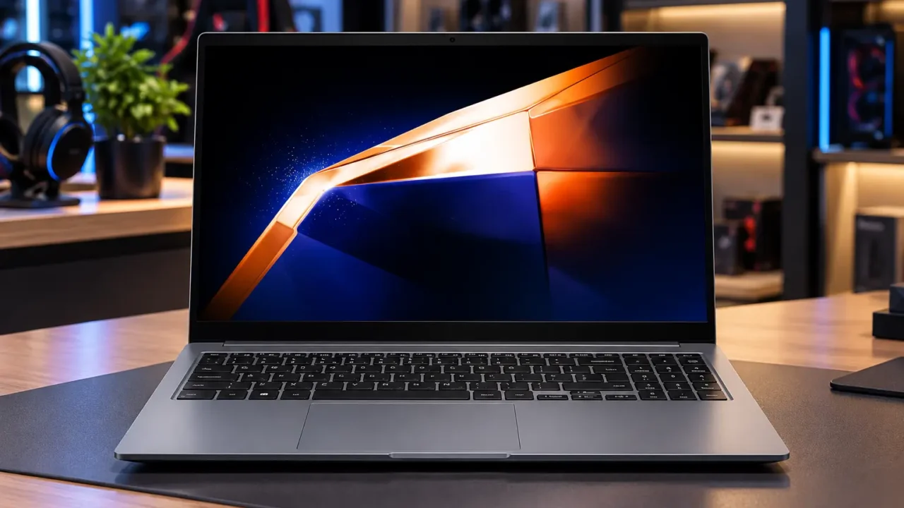 Galaxy Book4 i3 tem 256GB; rivais Core i5 oferecem 512GB