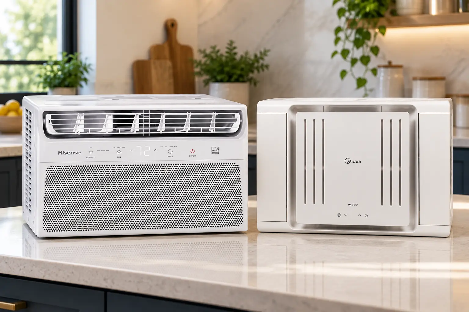 Hisense 10.000 ou Midea 7.500 BTUs: a diferença está na capacidade