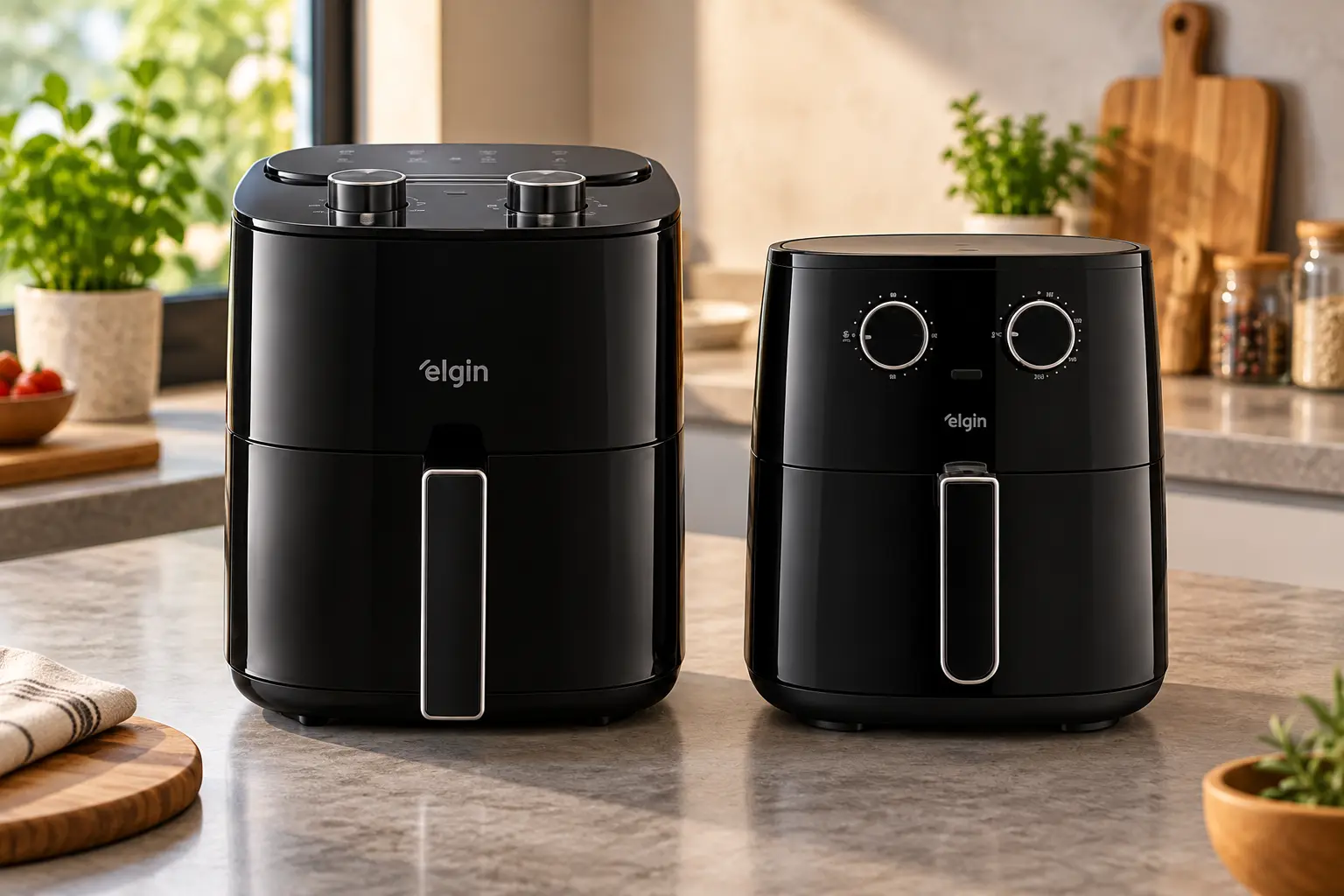 Elgin Six Fry 6,5L ou Facilita Fry 3,5L: a diferença está na capacidade