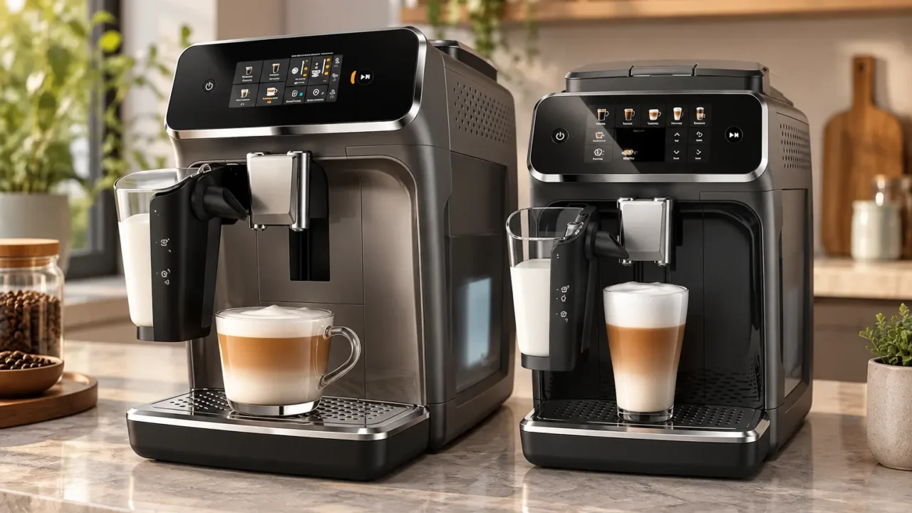 Philips Walita 4400 ou 2300: 12 ou 4 bebidas e personalização