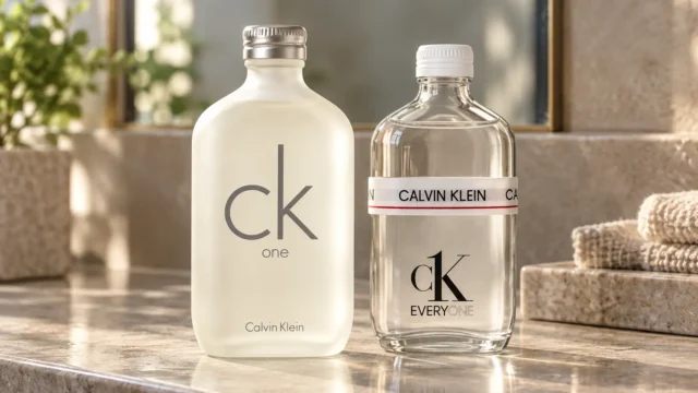 CK One ou CK Everyone: frescor cítrico ou notas aquáticas e amadeiradas