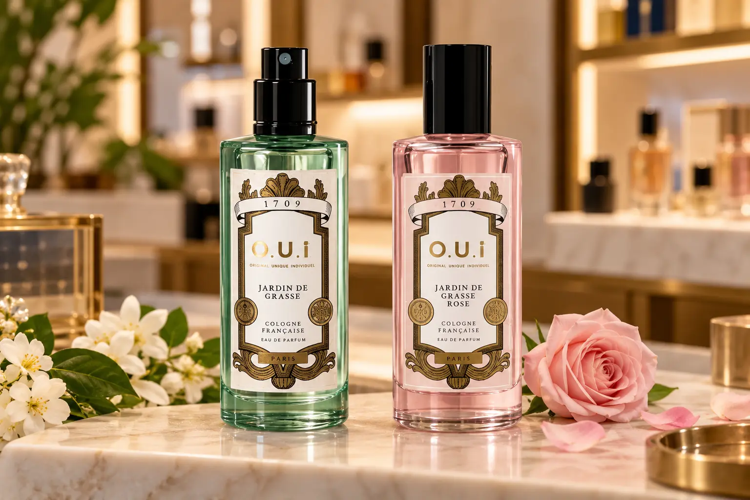 Jardin de Grasse Rose ou com válvula: a diferença está na identificação