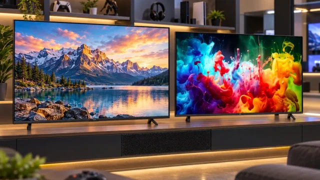 Samsung U8600F 50" ou LG QNED70 65": tamanho de tela e recursos 4K