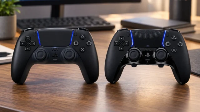 DualSense ou DualSense Edge: botões traseiros e ajustes dos analógicos