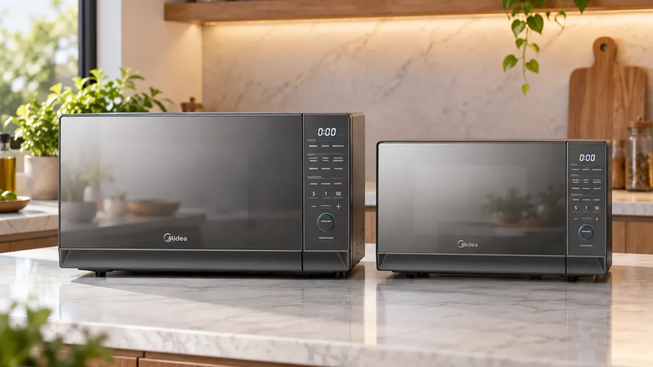 Midea MasterCook 35L ou 20L: 15 litros mudam o espaço para preparo