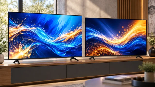 Samsung QEF1 ou Q7F de 55": o desempate pode estar no áudio