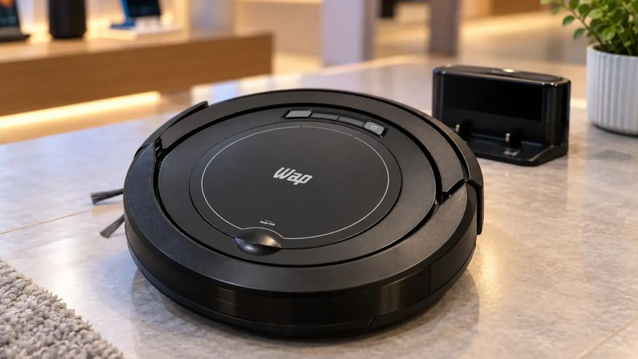 WAP Robot W90 ou W1000: limpeza por modos ou mapeamento GYRO