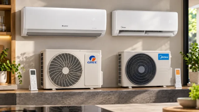 Gree G-Side ou Midea AI Ecomaster: inverter básico ou ajustes com IA