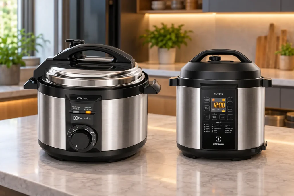 Electrolux PCC20 de 6L ou PCE15 de 3L: capacidade e funções