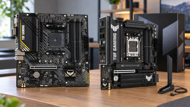 ASUS TUF A520M-PLUS II ou B850M-PLUS WIFI: AM4, AM5 e memória