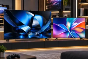 Hisense 75U7ESG ou 50Q6QVV: tela, Mini LED e 144Hz no uso diário