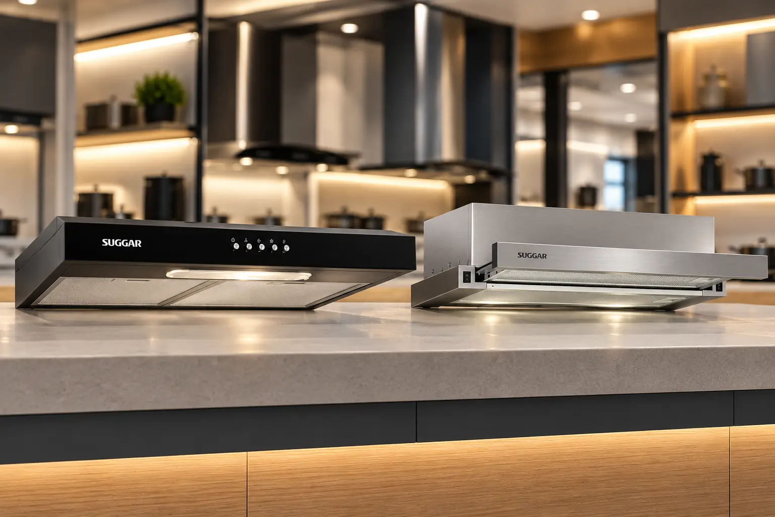 Suggar DE61IX ou DPS161PT: embutir ou instalar um depurador Slim