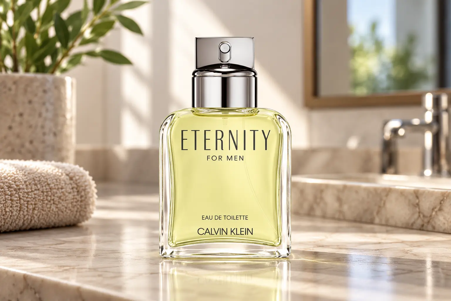 Calvin Klein Eternity 100ml: EDT herbal ou EDP floral feminino