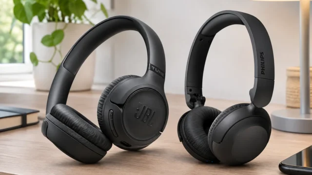 JBL Tune 530BT ou Philips TAH2209: a diferença está na bateria