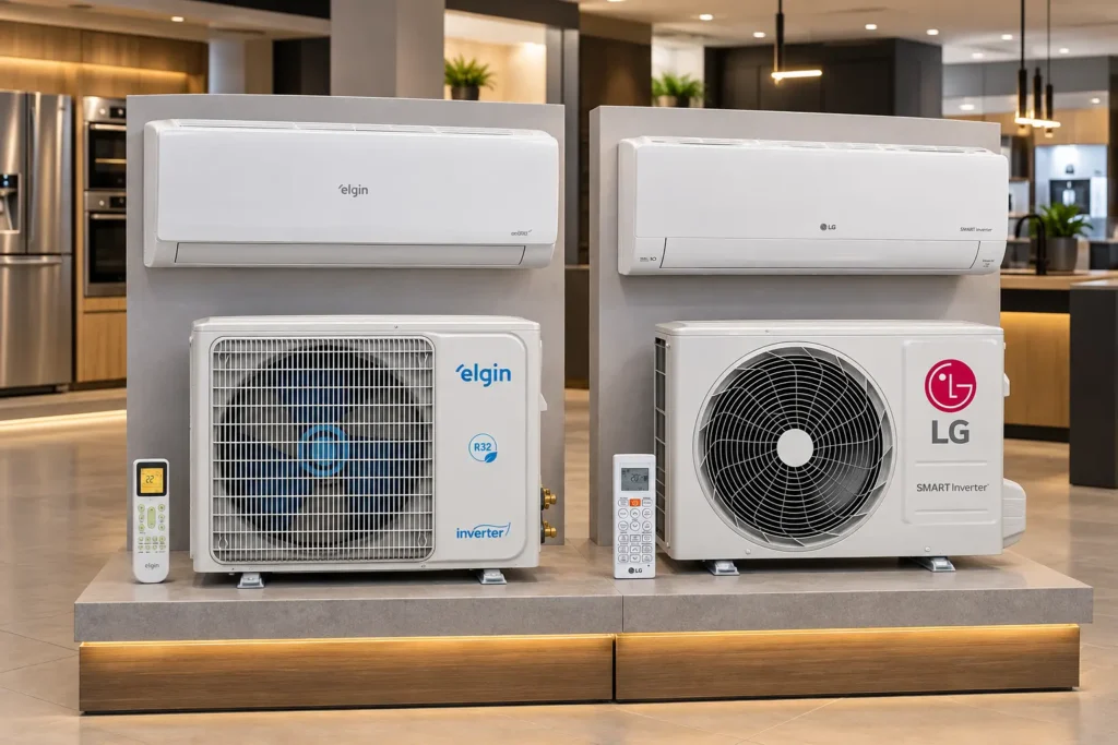 Elgin Eco III ou LG AI Smart: a diferença está na automação