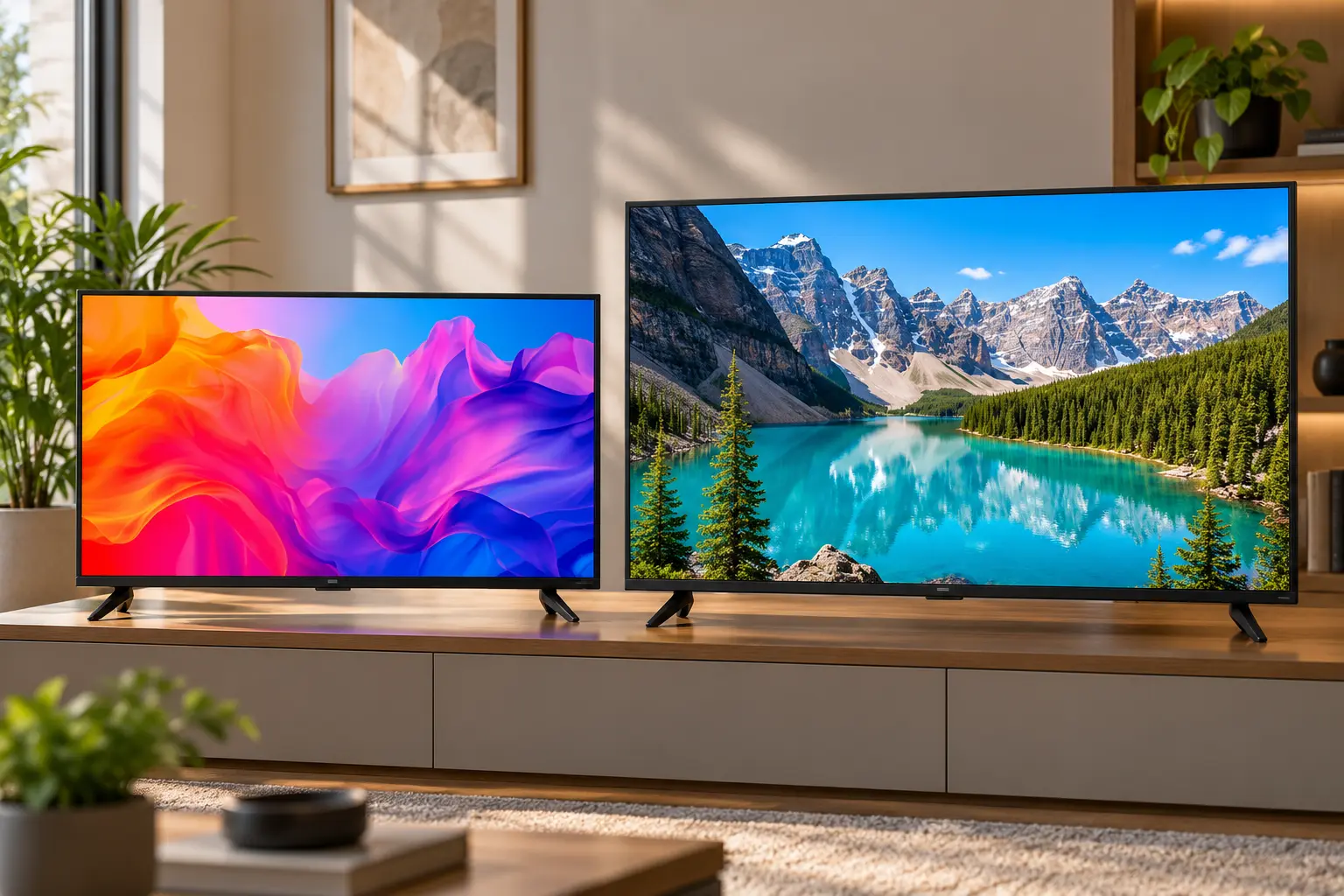 Multi 32 HD ou Semp 50 Full HD: o tamanho muda o uso diário