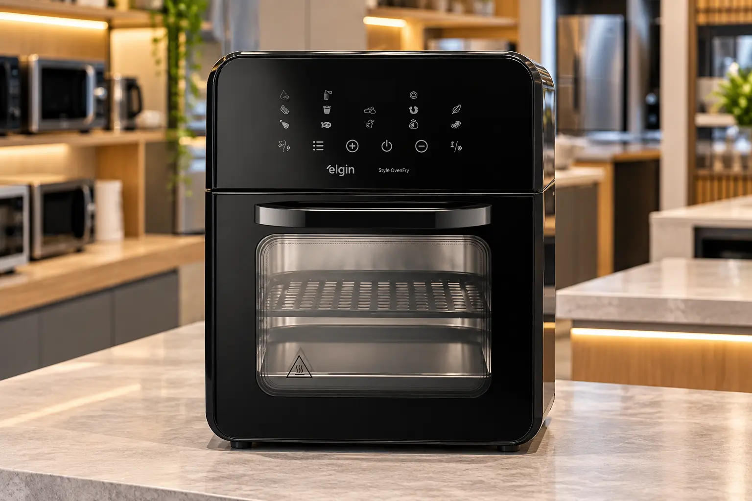 Elgin 10L ou 3,5L: forno de bancada versus cesto compacto