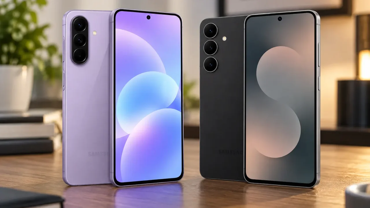 Galaxy A57 ou S25 FE: a diferença está em armazenamento e processador