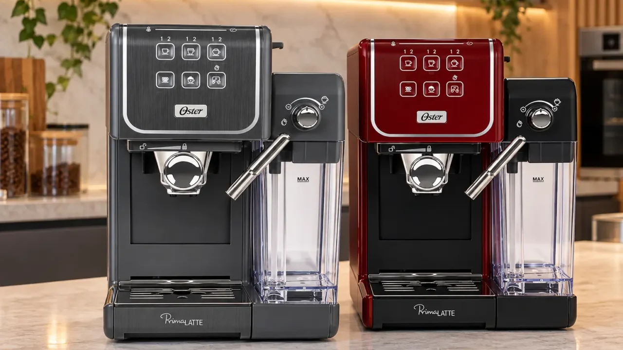 PrimaLatte Touch ou Touch Red: a diferença está no acabamento
