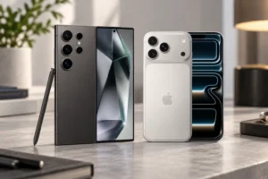 Galaxy S24 Ultra ou iPhone 17 Pro Max: a diferença está no ecossistema
