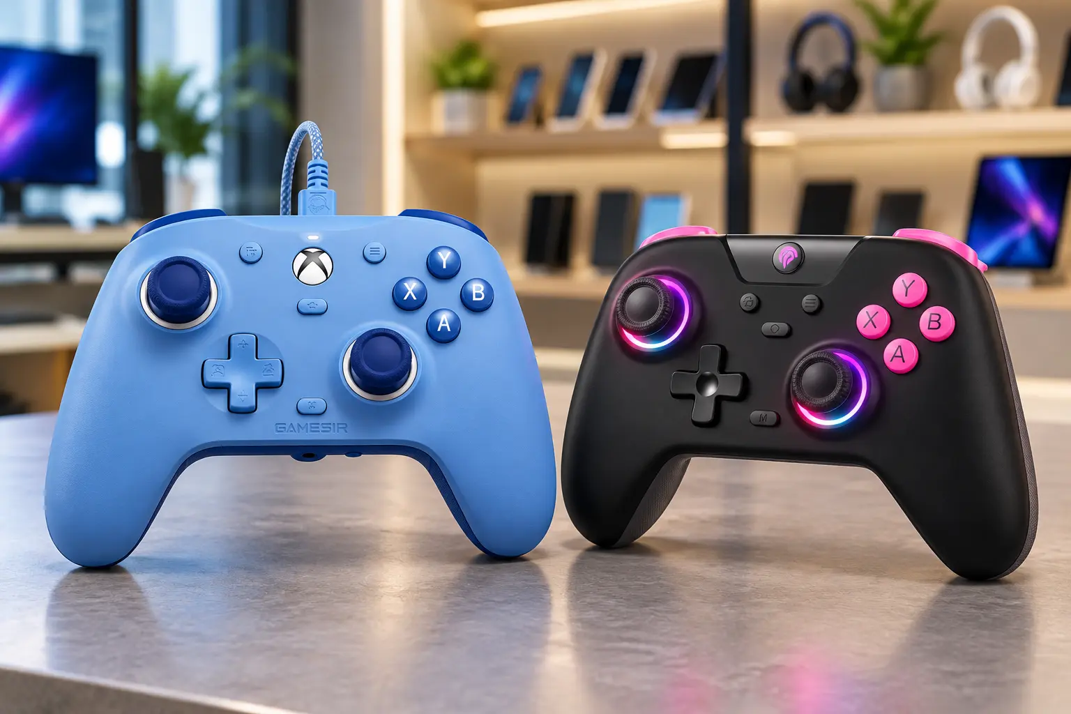 GameSir G7 SE ou EasySMX X05: a diferença está na conexão