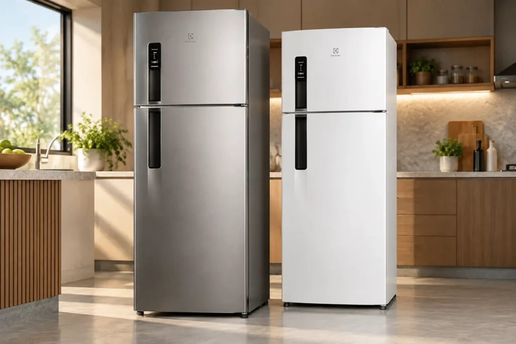 IF41S inox ou Electrolux 380L branca: a diferença está no acabamento