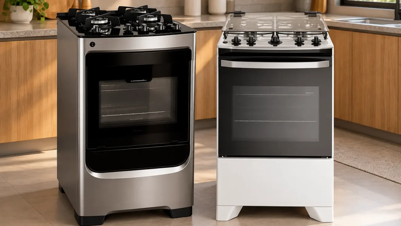 Consul CFO4VAR ou Electrolux FE4IW: mesa de vidro ou mesa inox