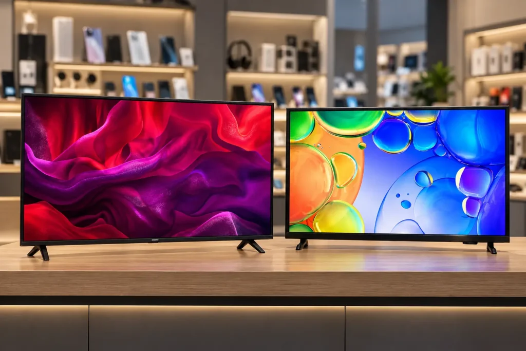 Semp 43S42 ou Samsung Q5F: Google TV ou QLED no uso diário