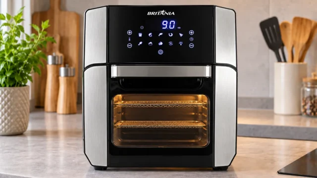 Air Fryer Oven Britânia: ficar nos 12L ou subir para 16L