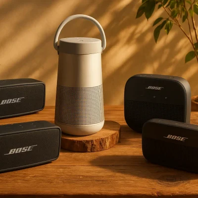 Cinco Principais Modelos de Bose soundlink